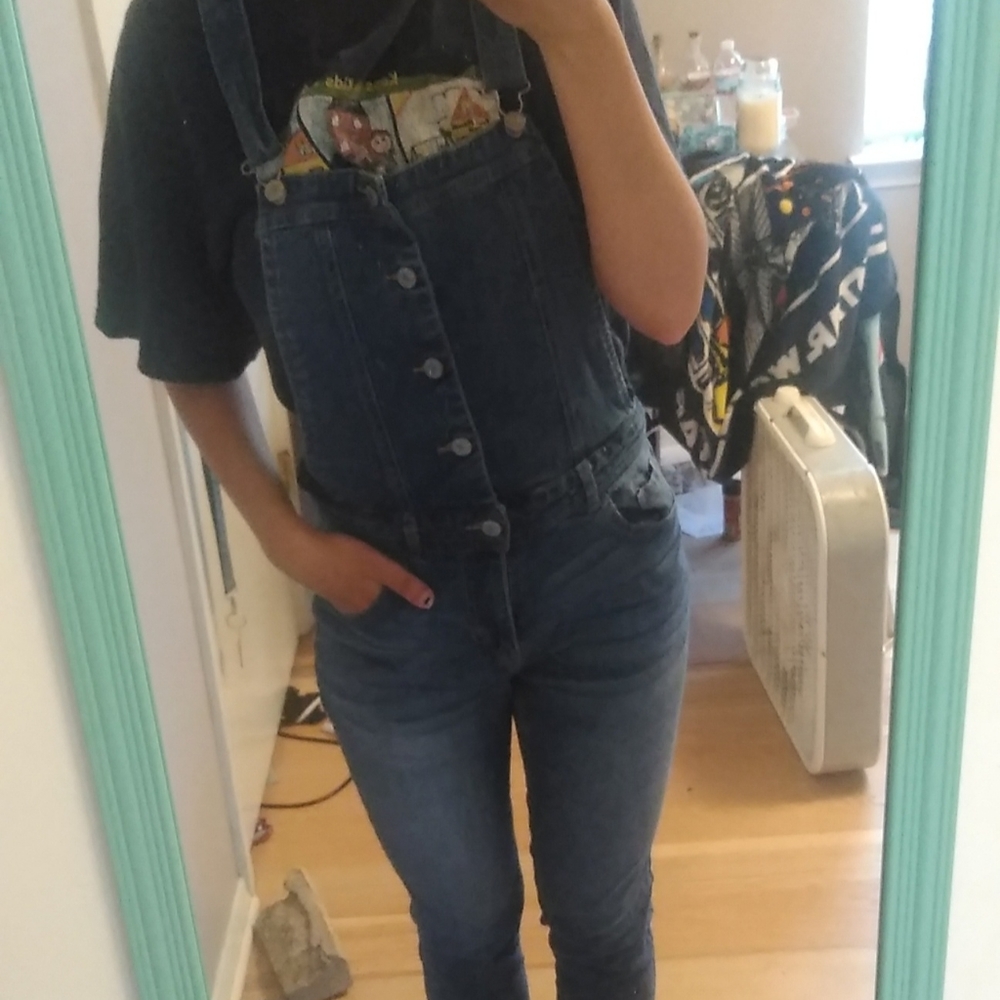 Denim Overalls